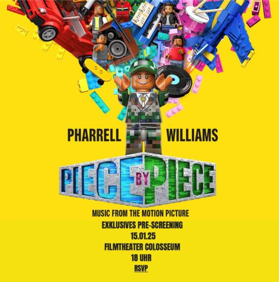 Erlebe Pharrell Williams' Lebensreise im exklusiven Pre-Screening