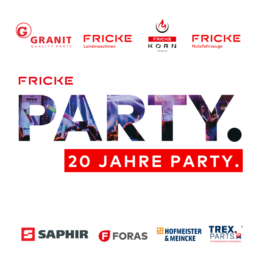 Fricke Party - jetzt Tickets sichern!